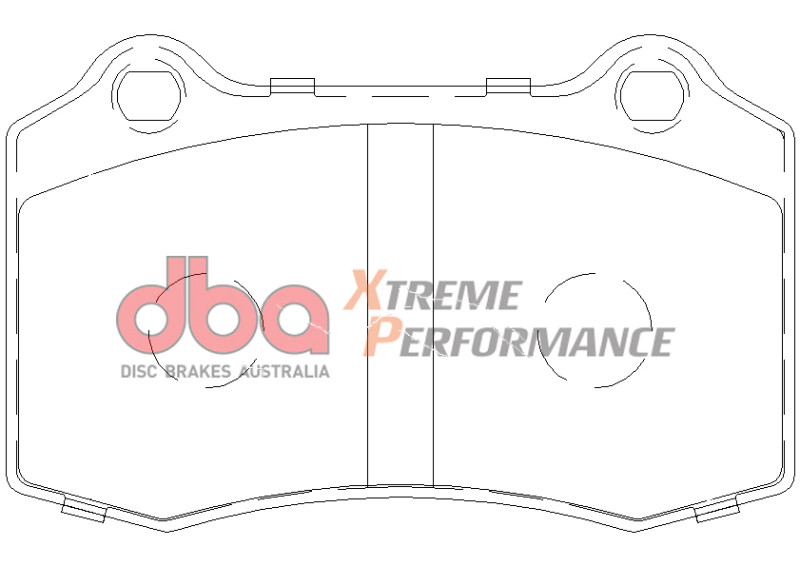 DBA 92-02 Dodge Viper Front XP Performance Brake Pads - DB1936XP Photo - out of package