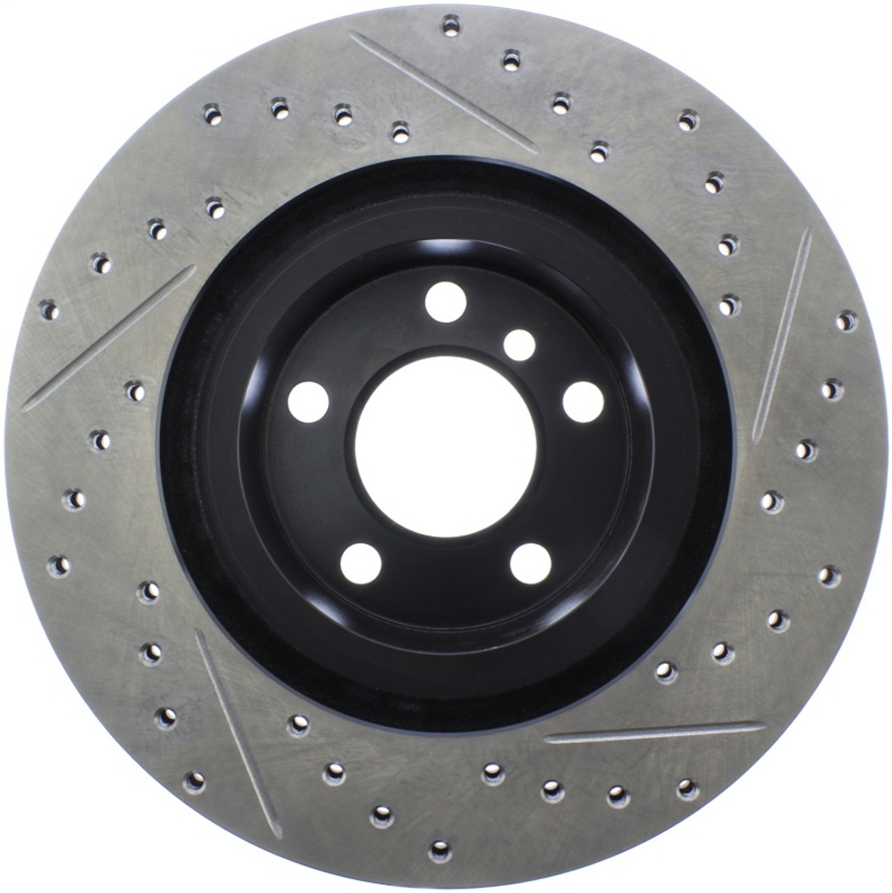 StopTech Slotted & Drilled Sport Brake Rotor - 127.34139R Photo - Unmounted