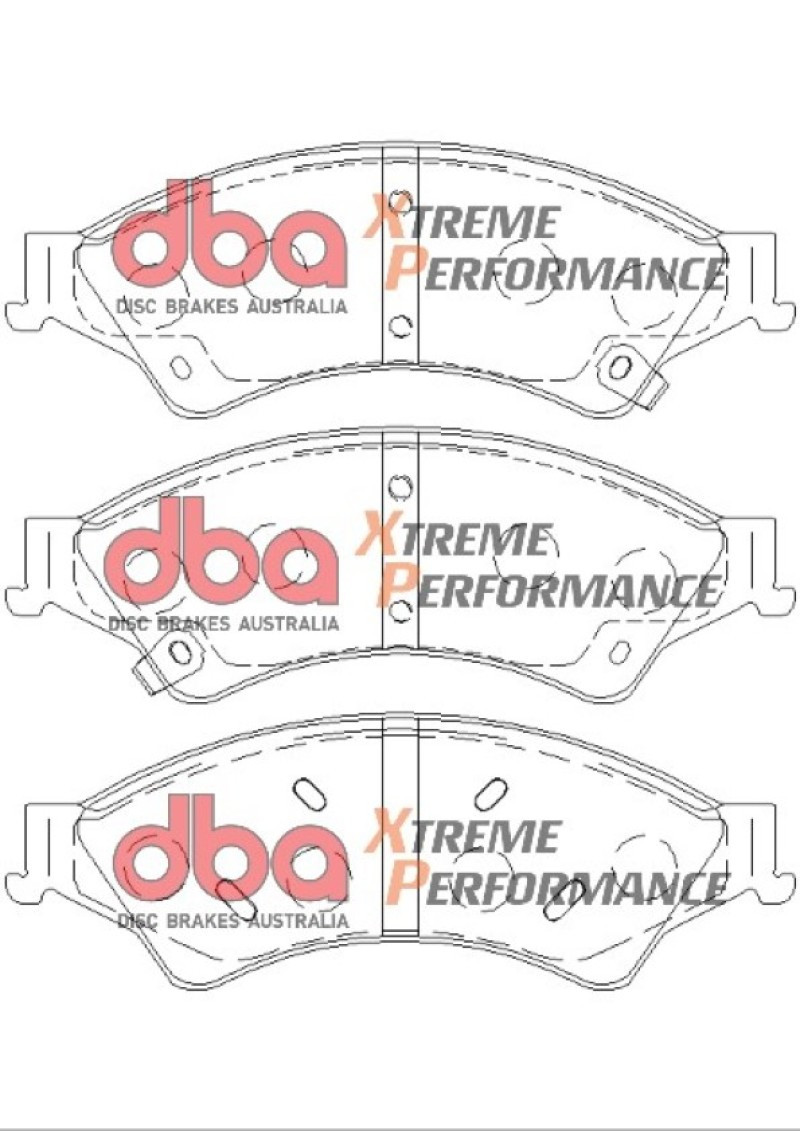 DBA 11-15 Ford Ranger 2.2L Diesel 2Dr XP Performance Front Brake Pads - DB2074XP Photo - out of package