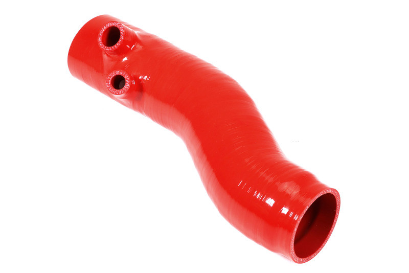 Perrin 2022+ Subaru WRX Red 3in Turbo Inlet Hose w/ Nozzle - PSP-INT-425RD User 1