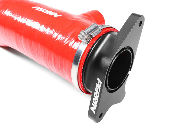 Perrin 2022+ Subaru WRX Red 3in Turbo Inlet Hose w/ Nozzle - PSP-INT-425RD User 1