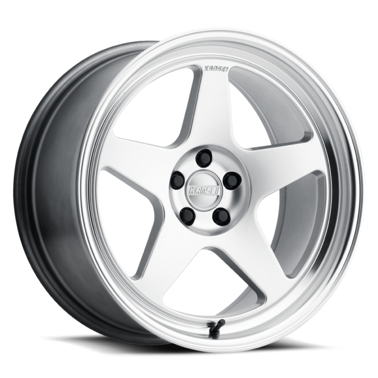 Kansei K12H Knp 17x9in / 5x100 BP / 35mm Offset / 73.1mm Bore - Hyper Silver Wheel - K12H-179010+35 User 1