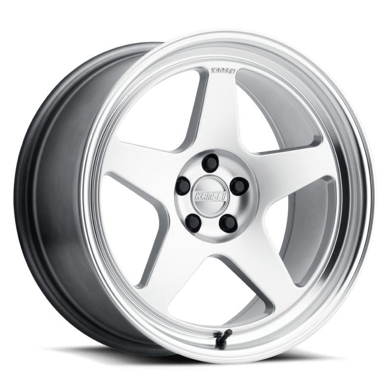 Kansei K12H Knp 19x10.5in / 5x120 BP / 22mm Offset / 72.56mm Bore - Hyper Silver Wheel - K12H-191518+22 User 1