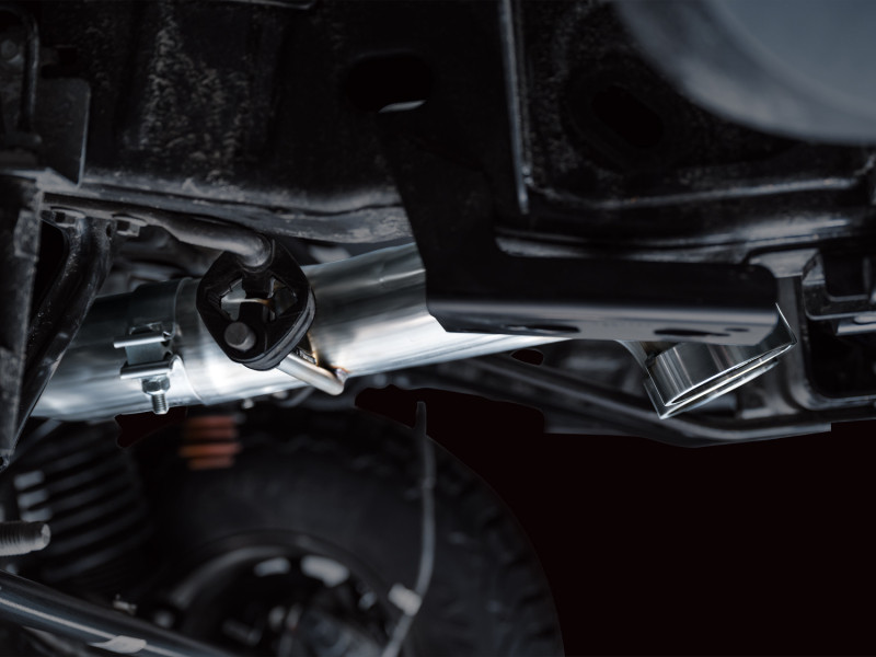 AWE Tuning 22-24 Ford Bronco Raptor 4WD Dual BashGuards Cat-Back SwitchPath Exhaust (No Tips) - 3025-31327 Photo - Mounted