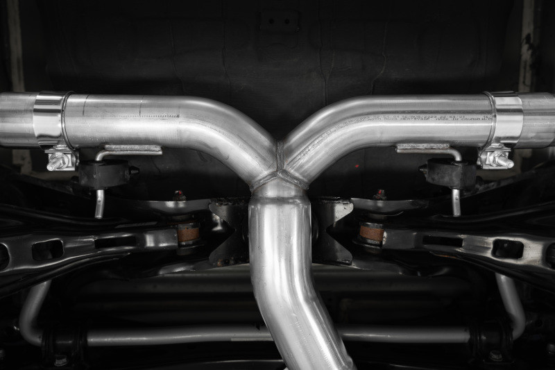 MBRP 22-24 Honda Civic SI 1.5L T304 SS 3in Cat-Back Exhaust 2.5in Dual Split Rear w/ Burnt End Tips - S49033BE Photo - Close Up