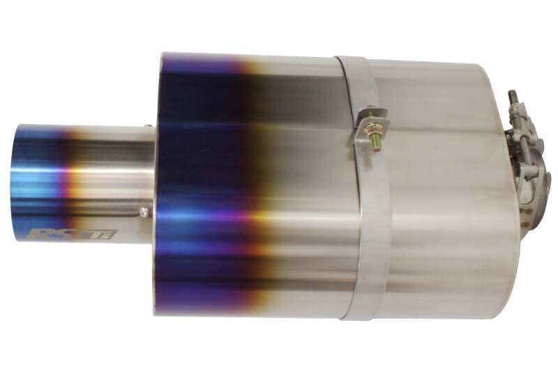 GReddy Universal 3.0in RS-Ti Oval Titanium Muffler - 11003530 Photo - Close Up