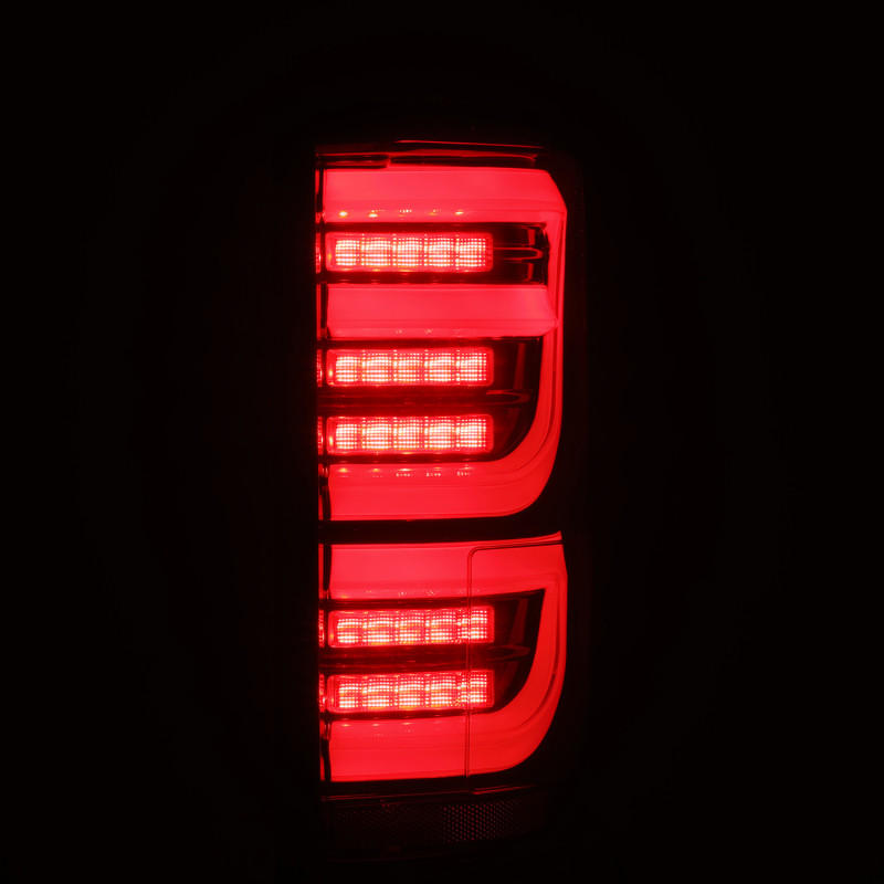 AlphaRex 15-20 Ford F-150 Luxx LED Tail Lights (Pair) Black/Red (Not For Blind Spot Sensor Models) - 652050 User 3