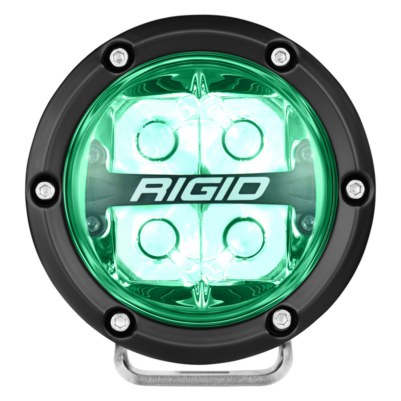Rigid Industries 360-Series 4in LED Off-Road Spot Beam - RGBW (Pair) - 36402 User 1