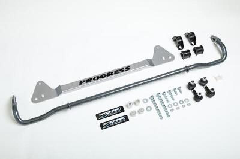 Progress Tech 92-95 Honda Civic / 92-95 Honda Del Sol Tubular Rear Sway Bar (25mm - Adjustable) - 62.1044 Photo - Primary