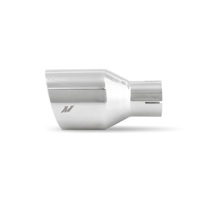 Mishimoto Clamp-on Double Wall Exhaust Tip 2.5 Inlet Slash Cut - polished - MMEXH-TIP-DW25P User 1