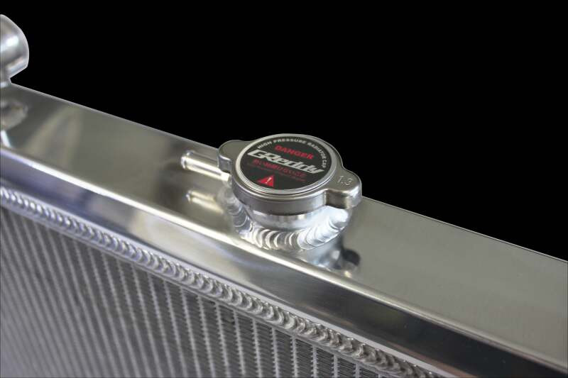 GReddy 99-02 Nissan Skyline GT-R BNR34 Aluminum Radiator TW-R - 12023804 Photo - Close Up