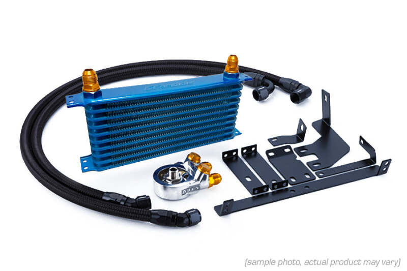 GReddy 2021+ Toyota GR Yaris (GXPA16) Standard 10 Row Oil Cooler Kit - 12014640 Photo - Primary