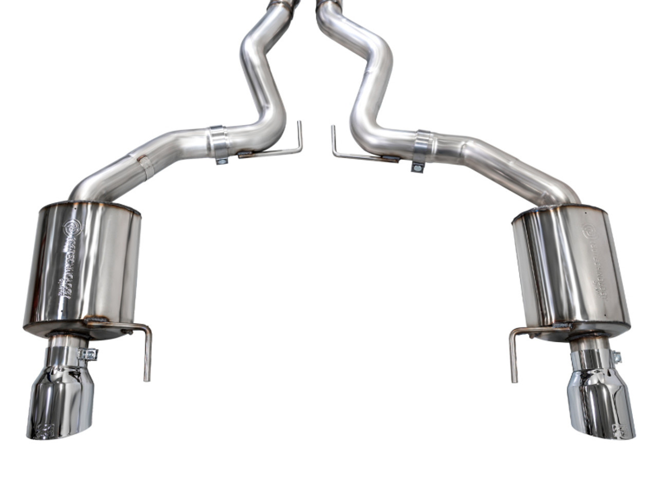 AWE 2024 Ford Mustang GT Fastback S650 RWD Touring Catback Exhaust w/ Dual Chrome Silver Tips - 3015-32650 Photo - out of package