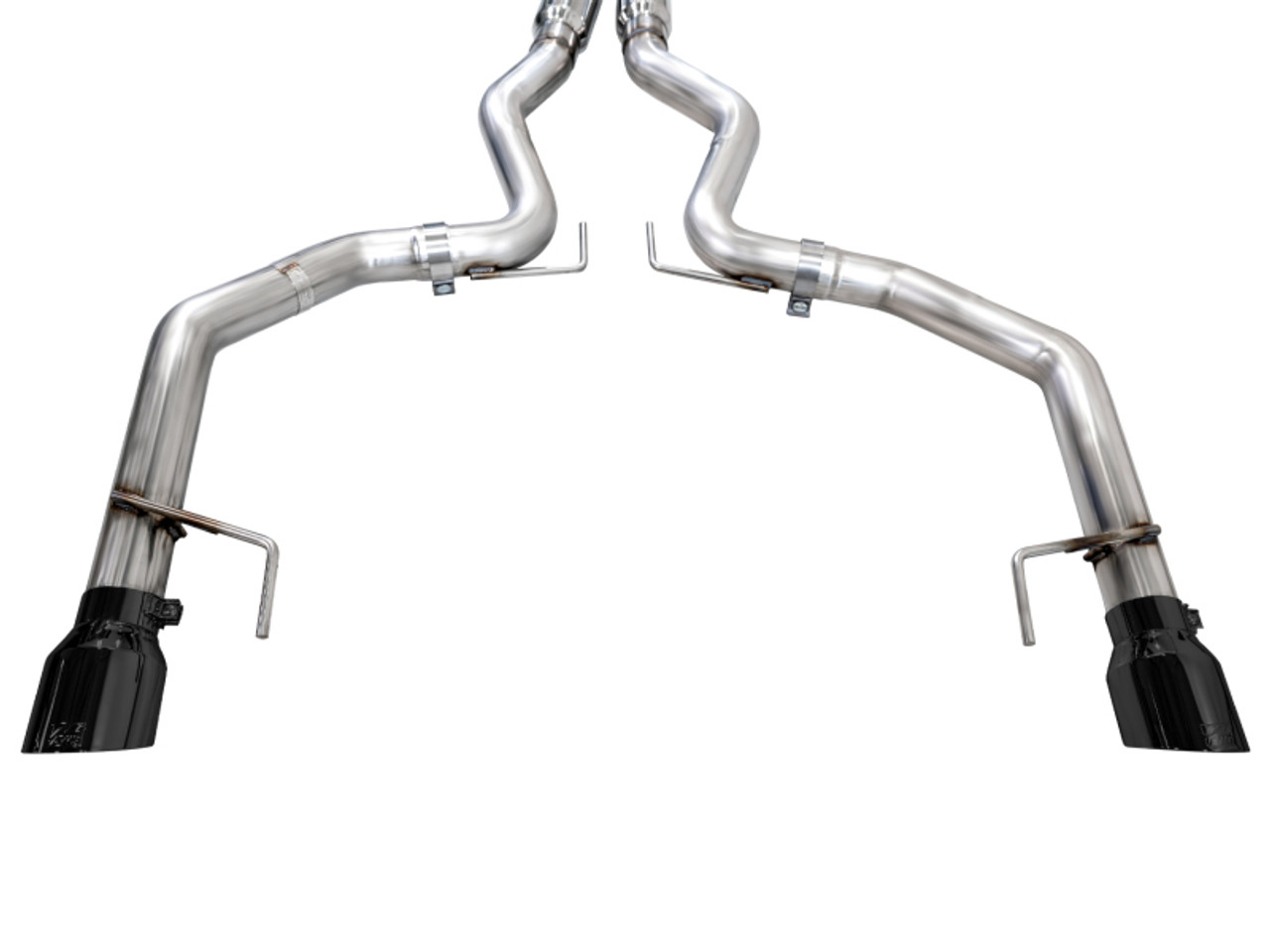AWE 2024 Ford Mustang GT Fastback S650 RWD Track Edition Catback Exhaust w/ Dual Diamond Black Tips - 3020-33650 Photo - out of package