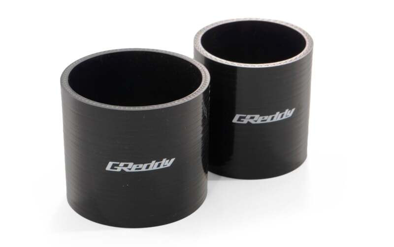 GReddy 80mm x 80mm Silicone Straight Hose - Black - 11900848 Photo - Close Up