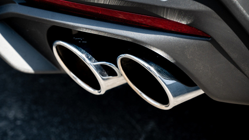 Borla 2024 Ford Mustang GT 5.0L V8 3 in S-Type Catback Non-Active Exhaust- Chrome Quad Tip - 140969 Photo - Close Up