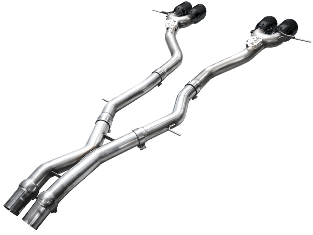 AWE Tuning 23-24 BMW G87 M2 Track Edition Exhaust - Diamond Black Tips - 3020-43487 Photo - out of package