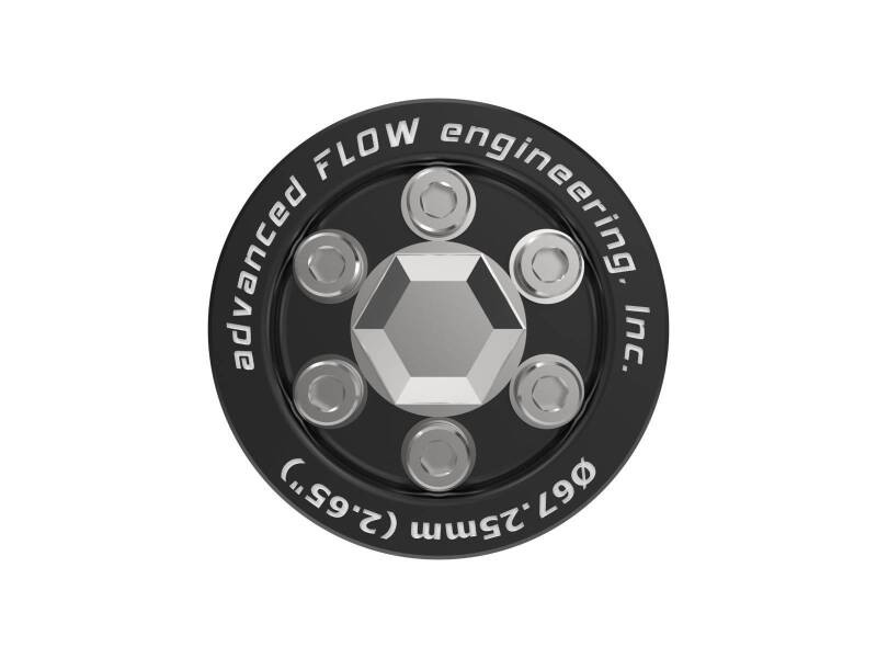 aFe 15-23 Dodge Challenger / 15-23 Dodge Charger SRT Hellcat 2.65in Supercharger Power Pulley Kit - 79-10008 Photo - Unmounted