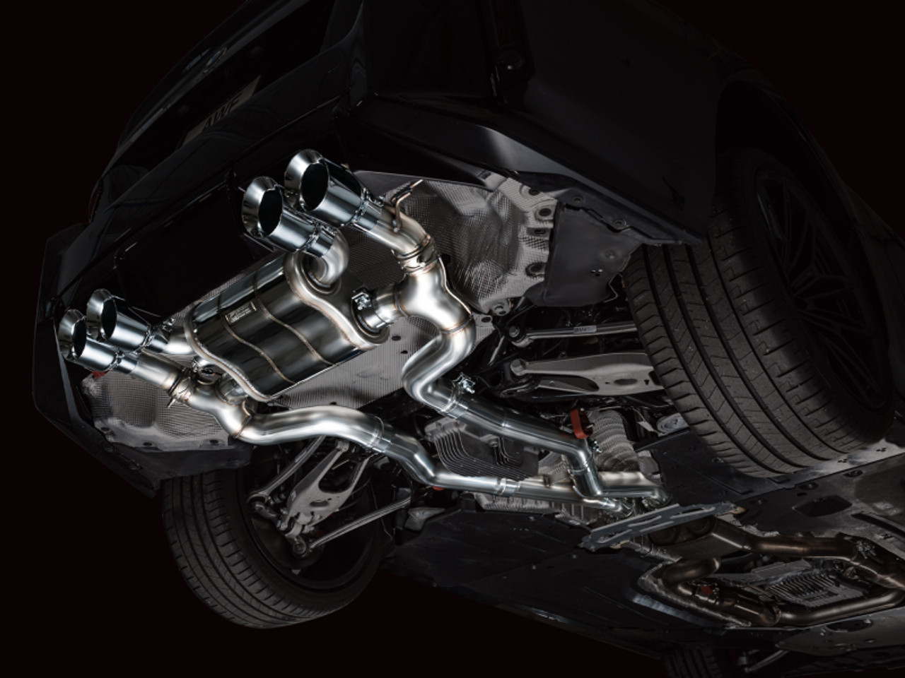 AWE Tuning 23-24 BMW G87 M2 SwitchPath Edition Exhaust - Chrome Silver Tips - 3025-42487 Photo - Mounted