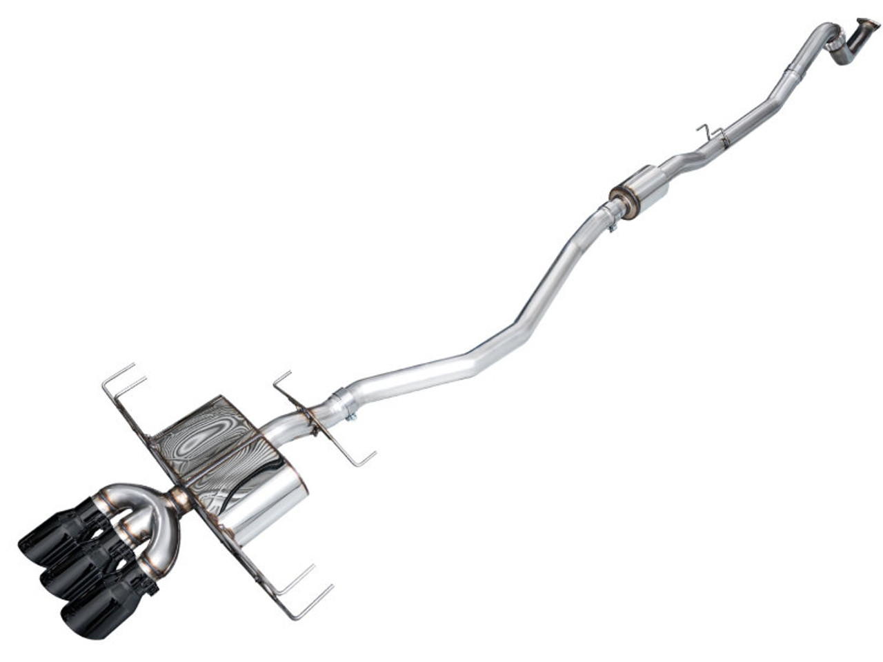 AWE Tuning 2024 Acura Integra Type S DE5 FWD Touring Edition Exhaust w/ Triple Diamond Black Tips - 3015-53335 Photo - Primary