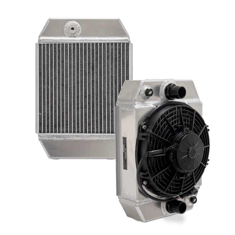 Mishimoto Universal Drag Race Performance Aluminum Radiator - Natural - MMRAD-UNI-DRGN User 1
