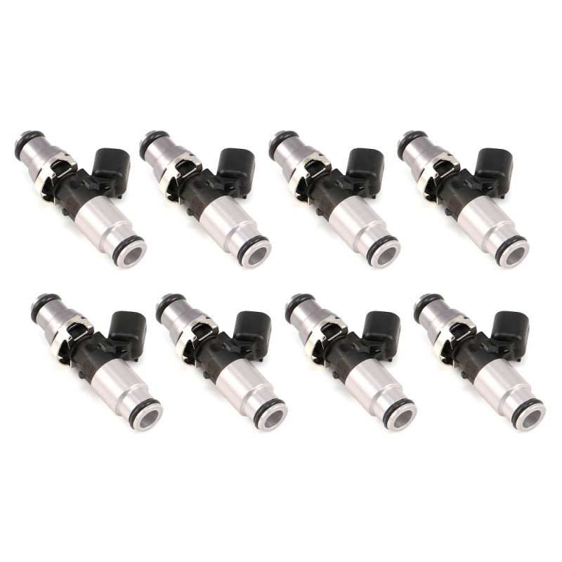 Injector Dynamics 1750-XDS - 60mm Length - 14mm Grey Top - Silver Bottom Adapt (Set of 8) - 1750.60.14.14B.8 User 1