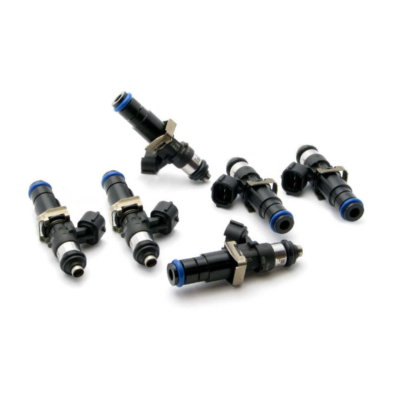 DeatschWerks Set of 6 High Impedance 2400cc Injectors for Toyota Supra TT 93-98 Top Feed Conversion - 16S-08-2400-6 Photo - Primary