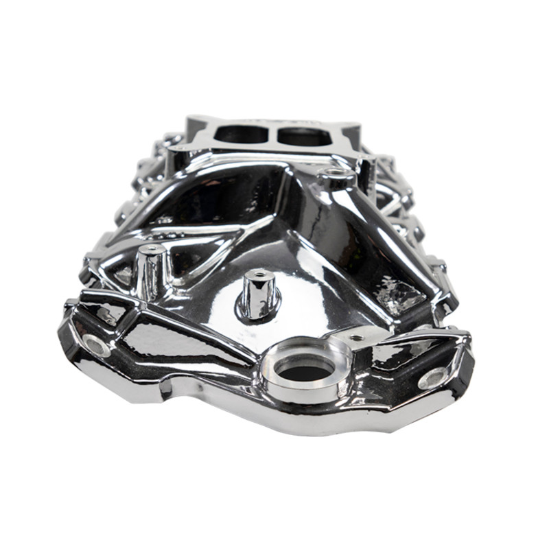 Edelbrock SBC Performer EPS Manifold - Chrome Plasma Coated - 2701-CP Photo - out of package
