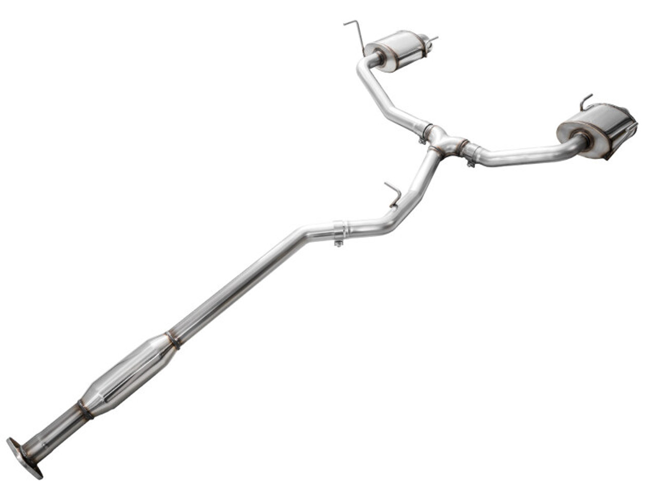 AWE 20-25 Subaru Outback (Wilderness & XT) 0FG Catback Exhaust w/Dual BashGuards - 3015-38246 Photo - out of package