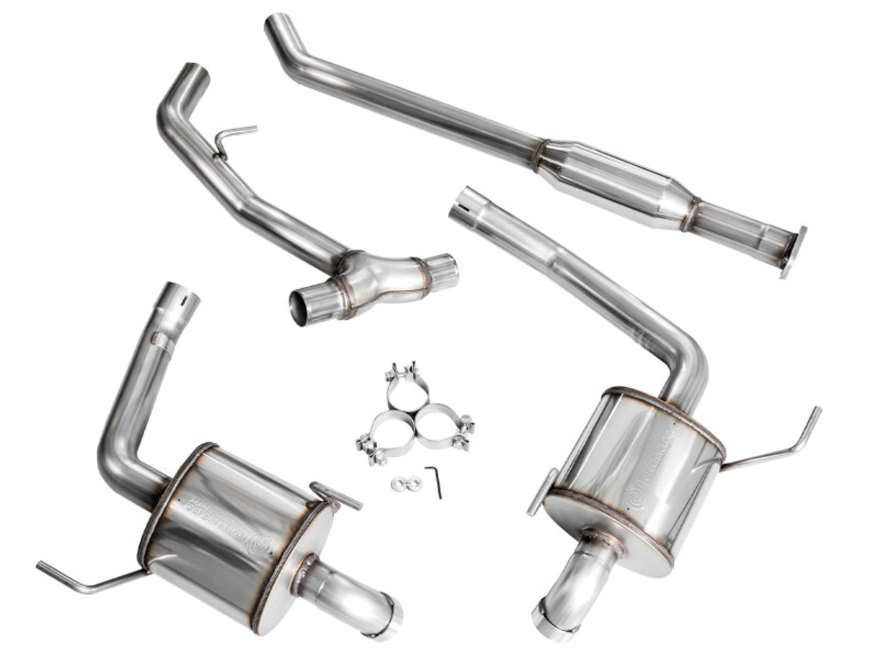 AWE 20-25 Subaru Outback (Wilderness & XT) 0FG Catback Exhaust w/Dual BashGuards - 3015-38246 Photo - out of package