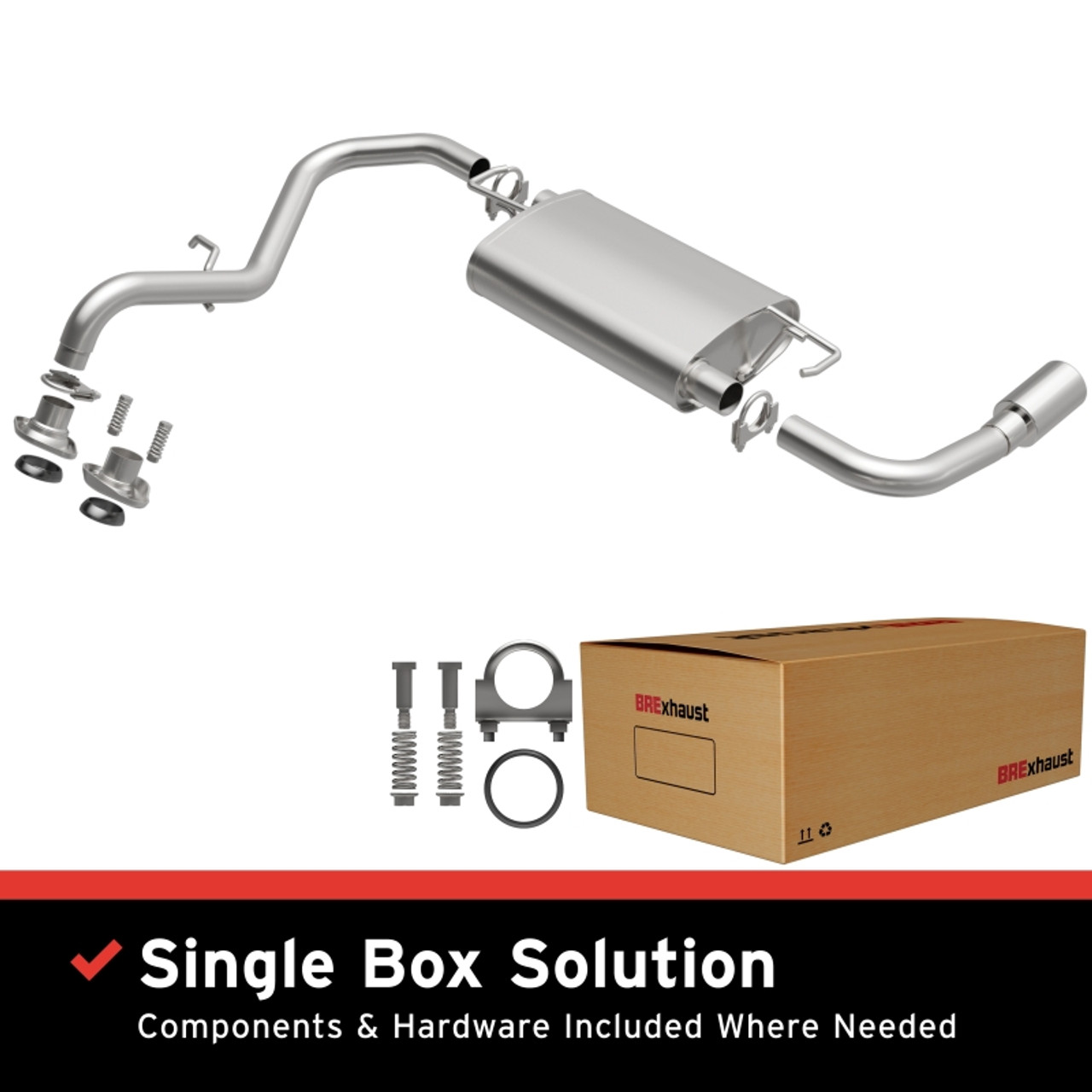 MagnaFlow BRE Exhaust Kit 05-08 Matrix Vibe 1.8L - 106-0061 Photo - Primary