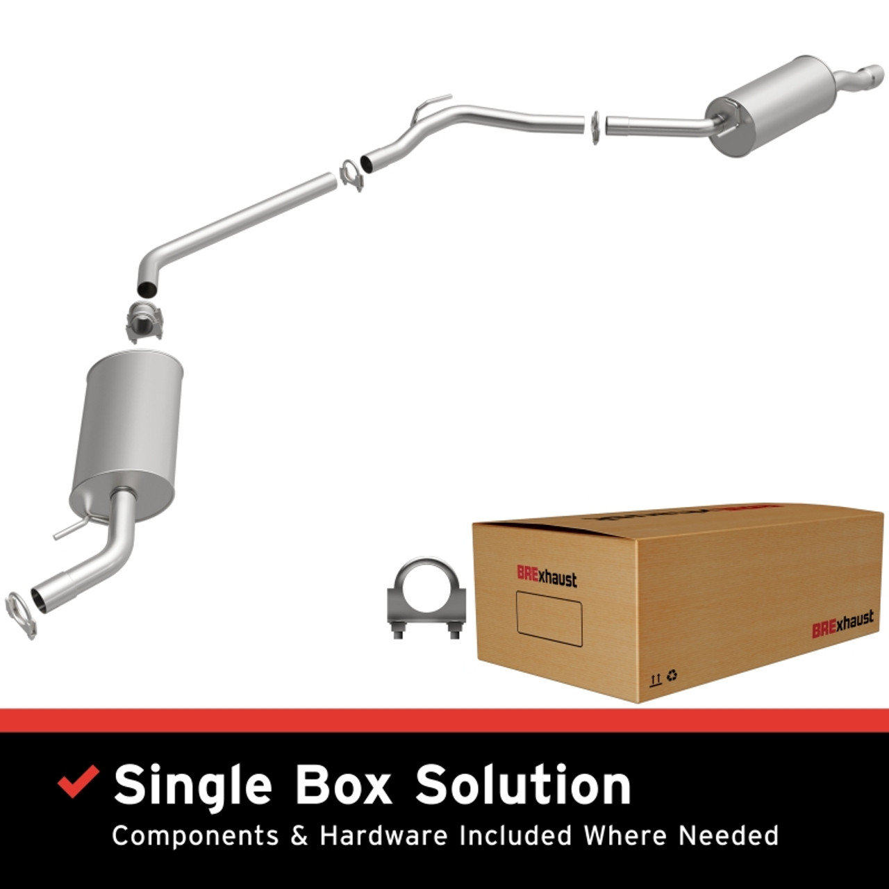 MagnaFlow BRE Exhaust Kit 99-03 VW EuroVan 2.8L - 106-0230 Photo - Primary