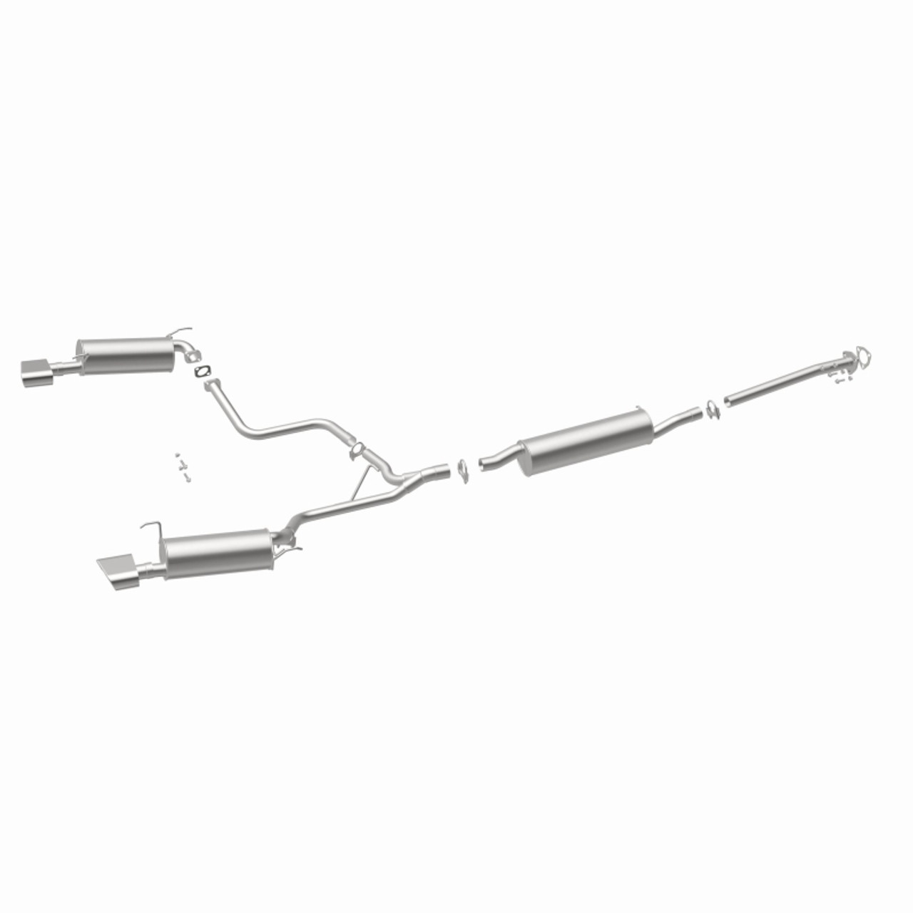 MagnaFlow BRE Exhaust Kit 04-06 Acura MDX 3.5L - 106-0248 360 Degree Image Set
