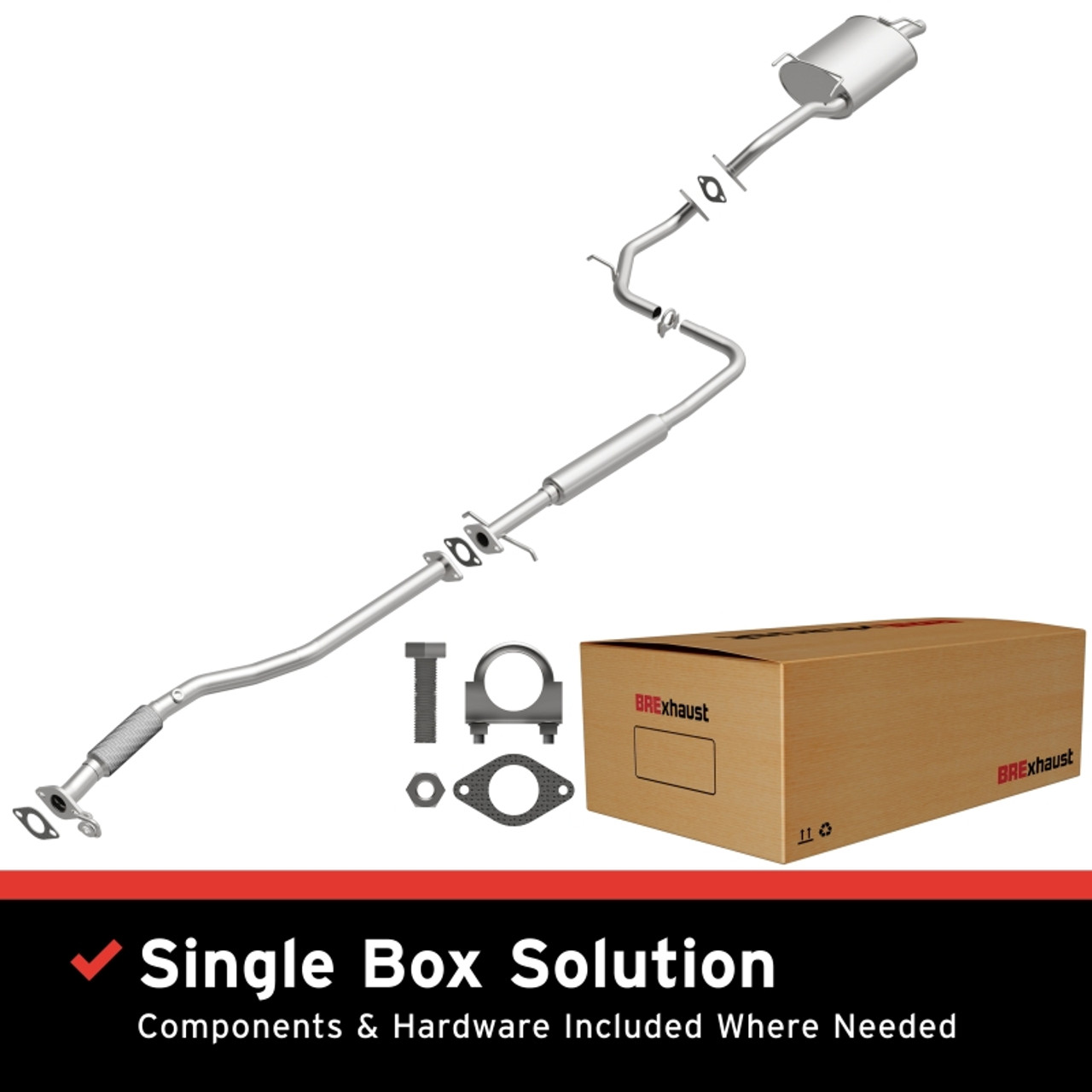 MagnaFlow BRE Exhaust Kit 00-05 Hyundai Accent 1.6L - 106-0268 Photo - Primary