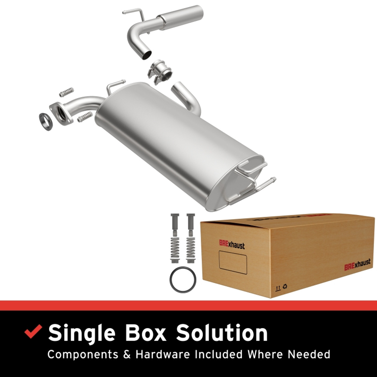 MagnaFlow BRE Exhaust Kit 00-05 Toyota Celica 1.8L - 106-0566 Photo - Primary