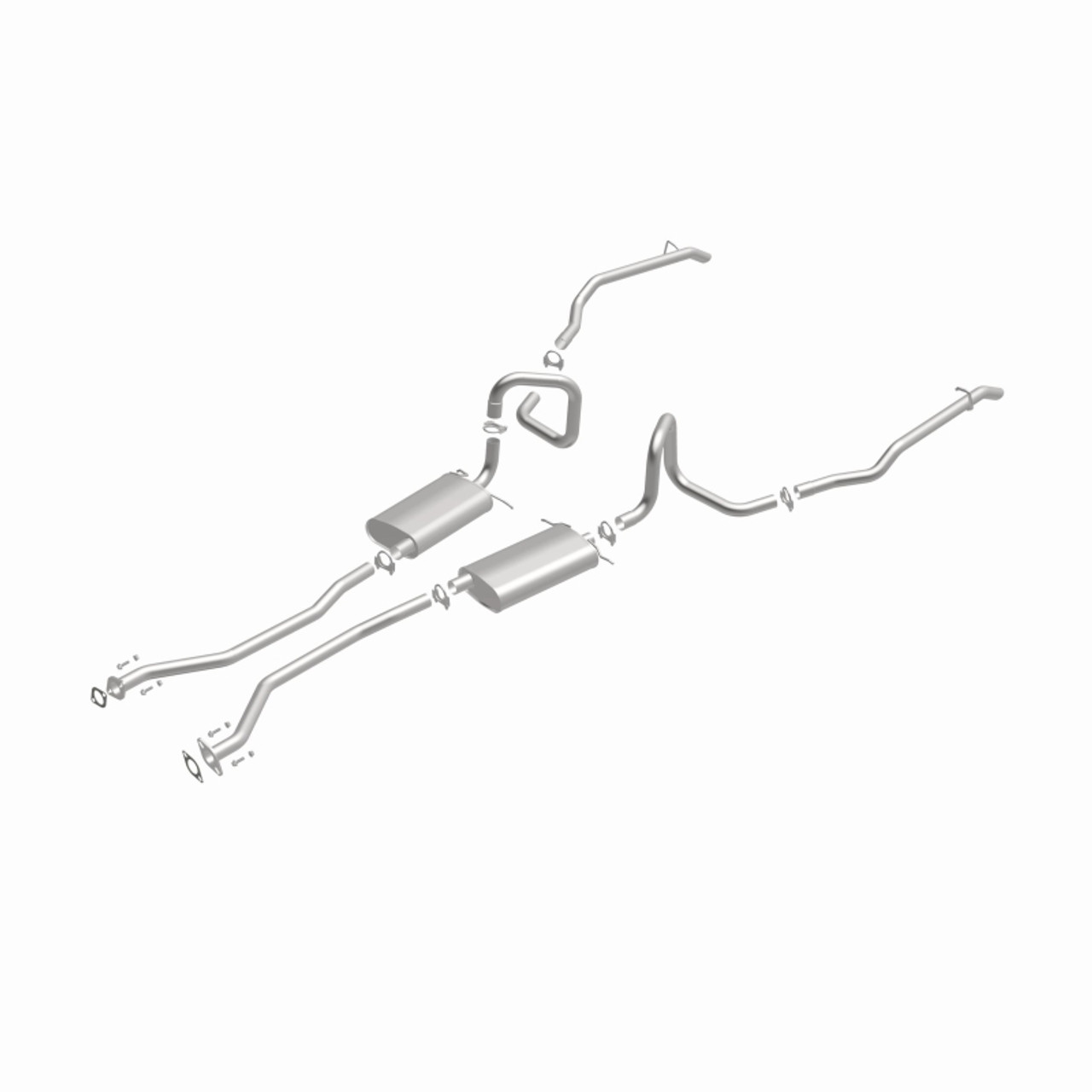 MagnaFlow BRE Exhaust Kit 98-02 Ford Crown Victoria 4.6L - 106-0634 360 Degree Image Set