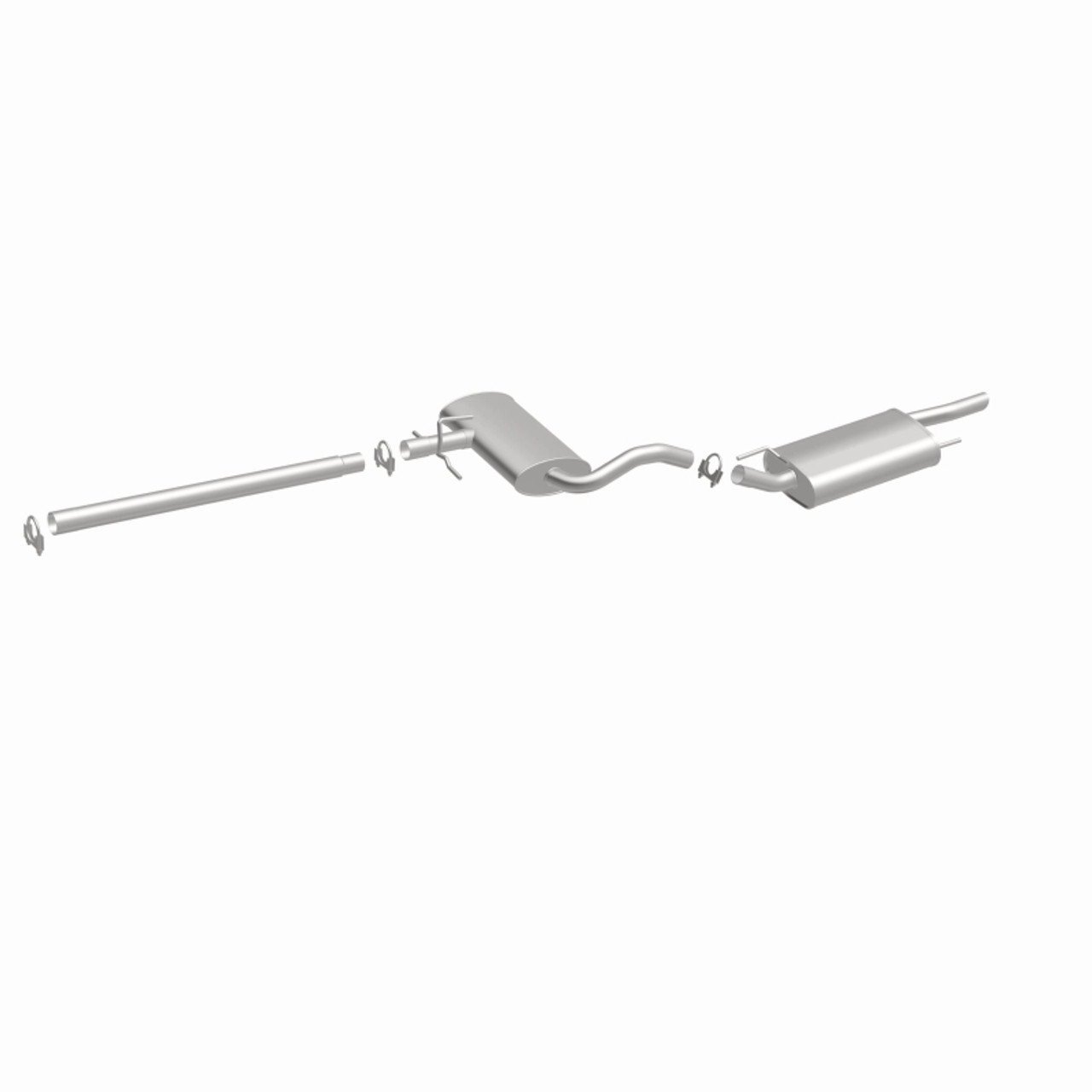 MagnaFlow BRE Exhaust Kit 93-02 VW Golf Cabrio 2.0L - 106-0729 360 Degree Image Set