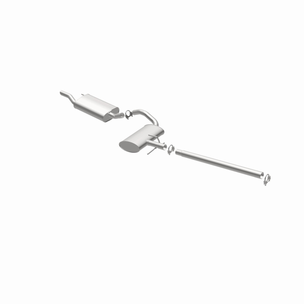 MagnaFlow BRE Exhaust Kit 93-02 VW Golf Cabrio 2.0L - 106-0729 360 Degree Image Set