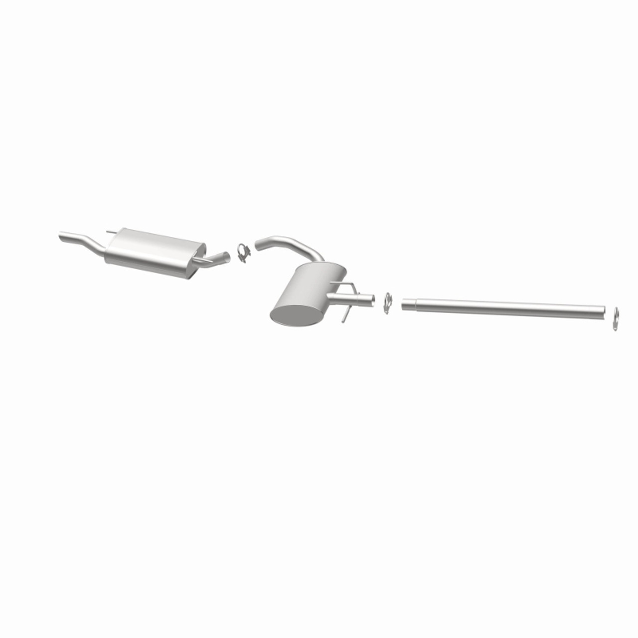 MagnaFlow BRE Exhaust Kit 93-02 VW Golf Cabrio 2.0L - 106-0729 360 Degree Image Set