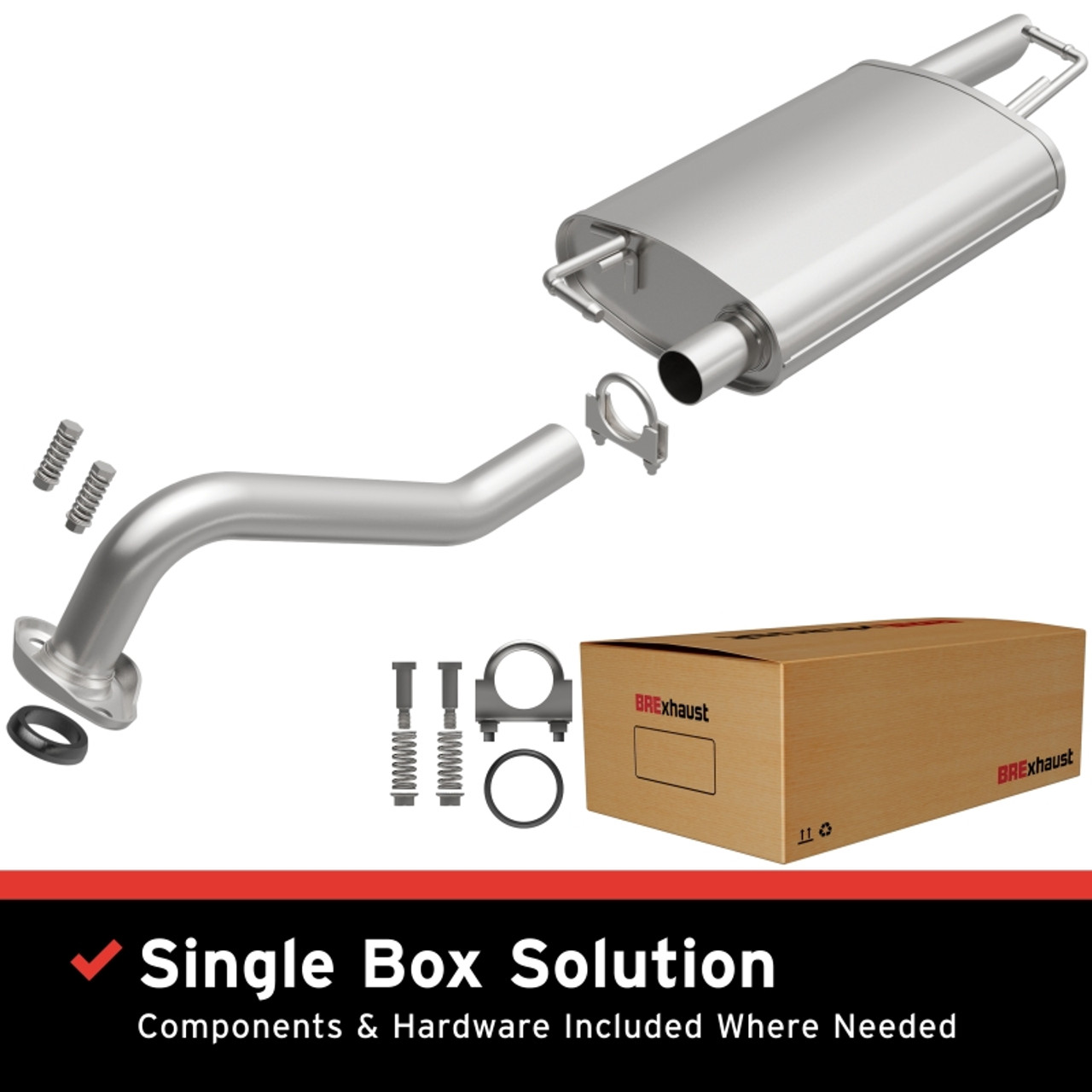 MagnaFlow BRE Exhaust Kit 14-19 TOYOTA COROLLA 1.8L - 106-0749 Photo - Primary
