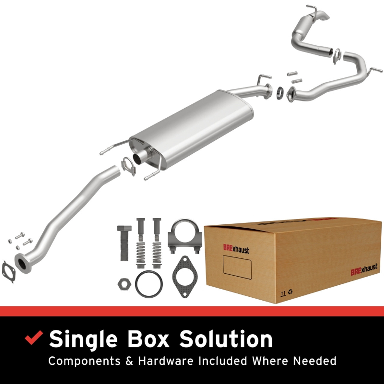 MagnaFlow BRE Exhaust Kit 13-17 Toyota RAV4 2.5L - 106-0753 Photo - Primary