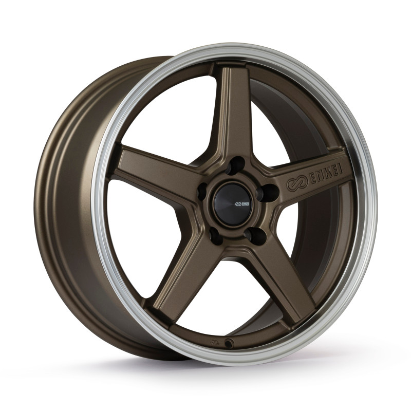 Enkei Quasar 19x8in / 5x114.3 BP / 45mm Offset / 72.6mm Bore - Matte Bronze Wheel - 550-980-6545ZP Photo - Primary