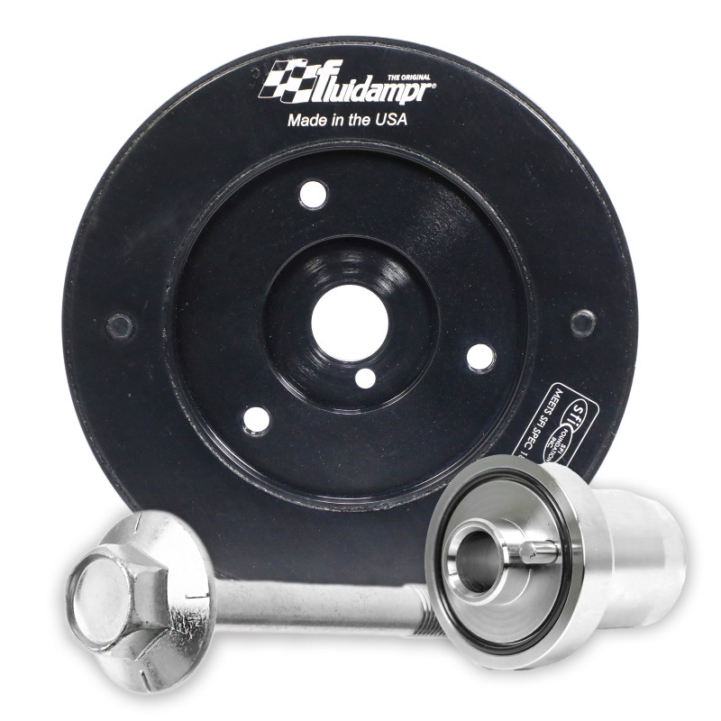 Fluidampr 2022+ Toyota GR86/Subaru BRZ (FA24F/FA24D) Steel Internally Balanced Damper w/Adapter Kit - 571111 Photo - Primary