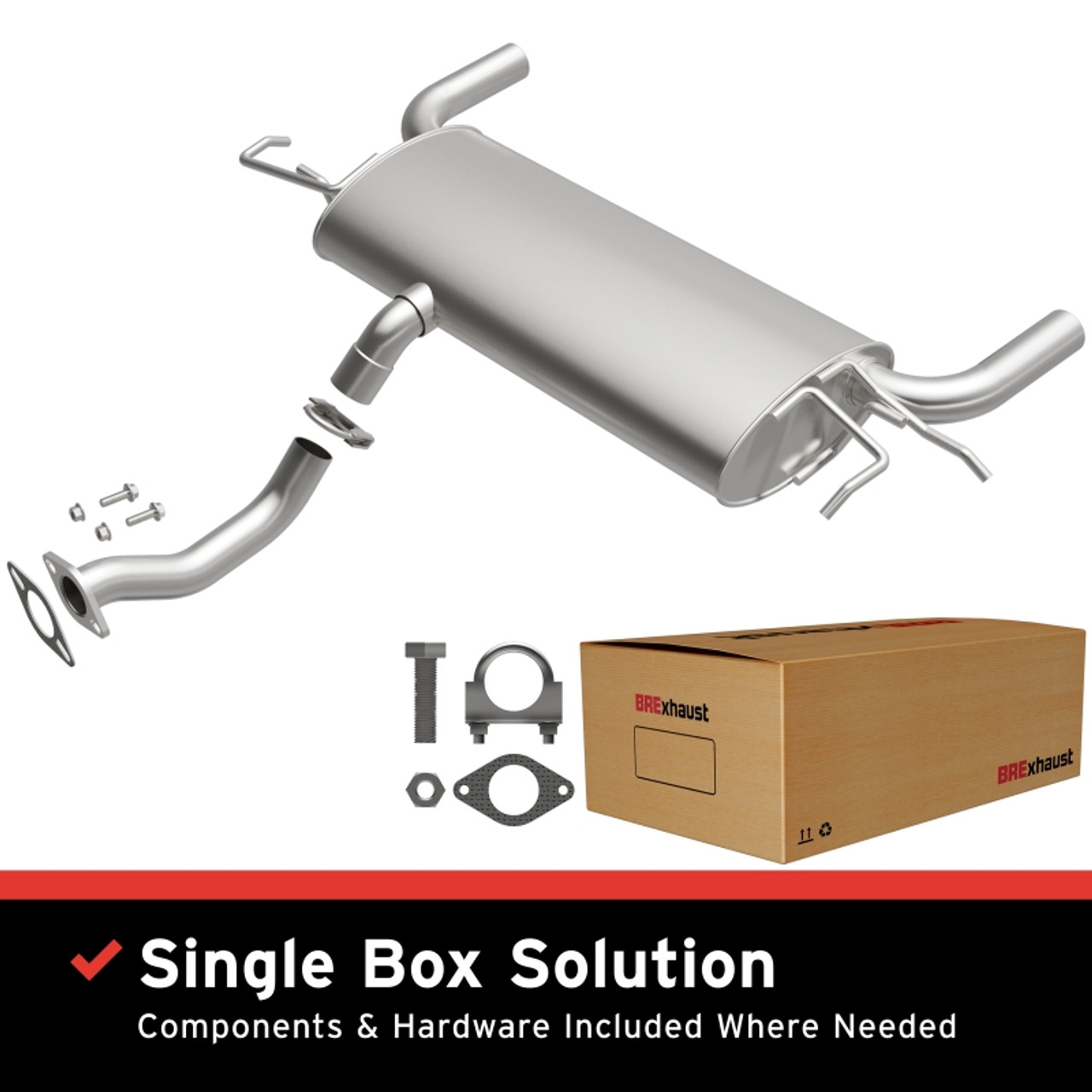 Magnaflow BRE Rear Muffler Kit Replacement Kia - 108-0130 Photo - Primary