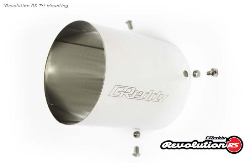 GReddy Universal 3in Revolution RS Muffler SS Tip - 115mm Dia / 185mm Length - 11001170 Photo - Primary