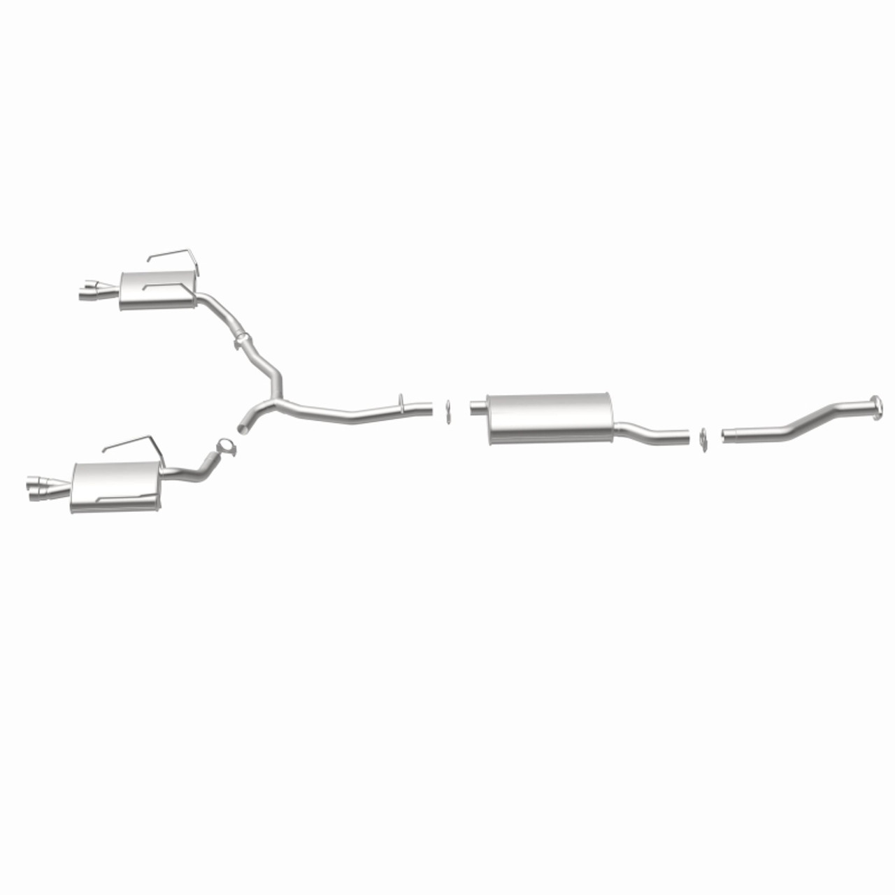 MagnaFlow BRE Exhaust Kit 07-08 Acadia Outlook 3.6L - 106-0170 360 Degree Image Set