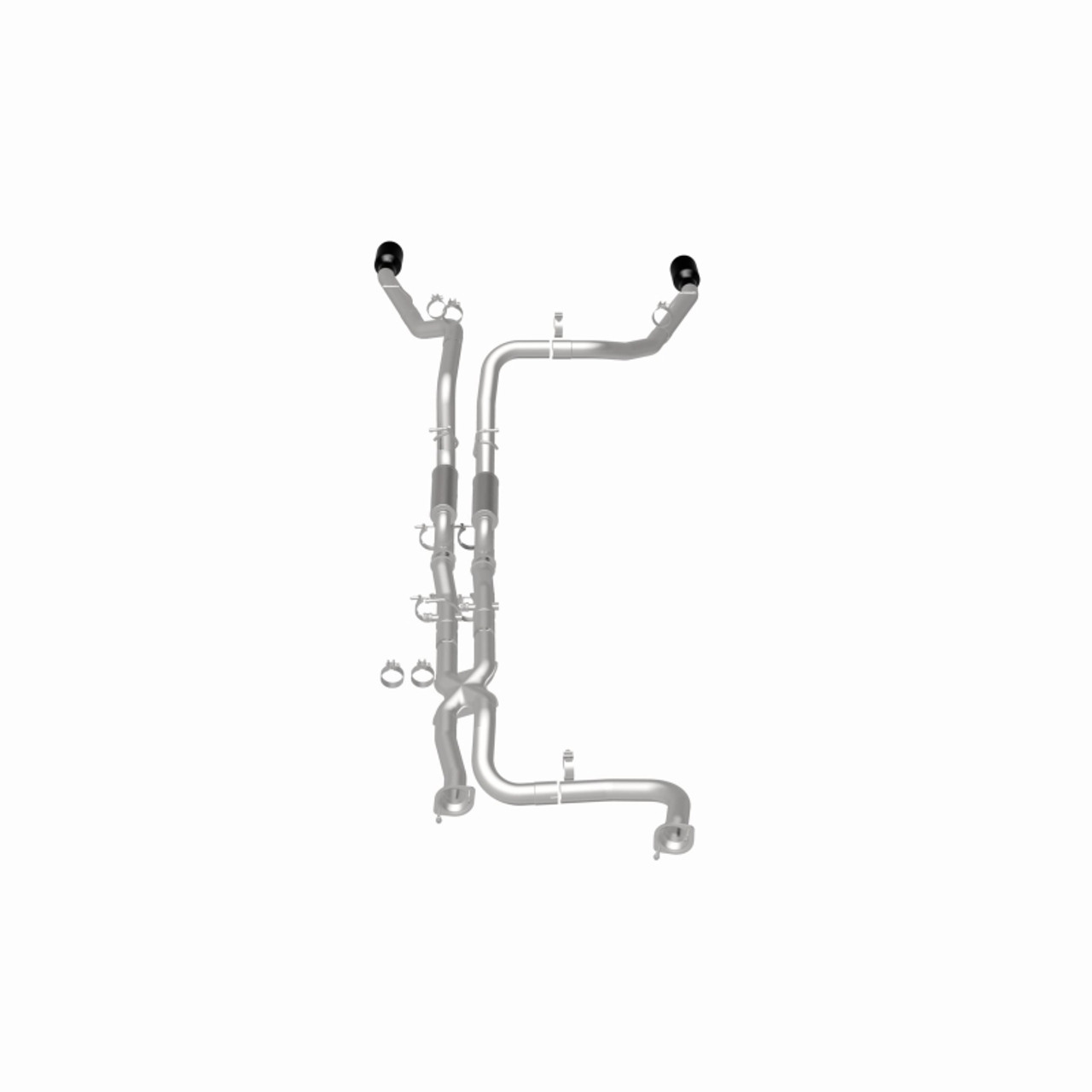 Magnaflow 2020+ Chevrolet Silverado 2500/3500HD Street Series Cat-Back Performance Exhaust System - 19704 360 Degree Image Set