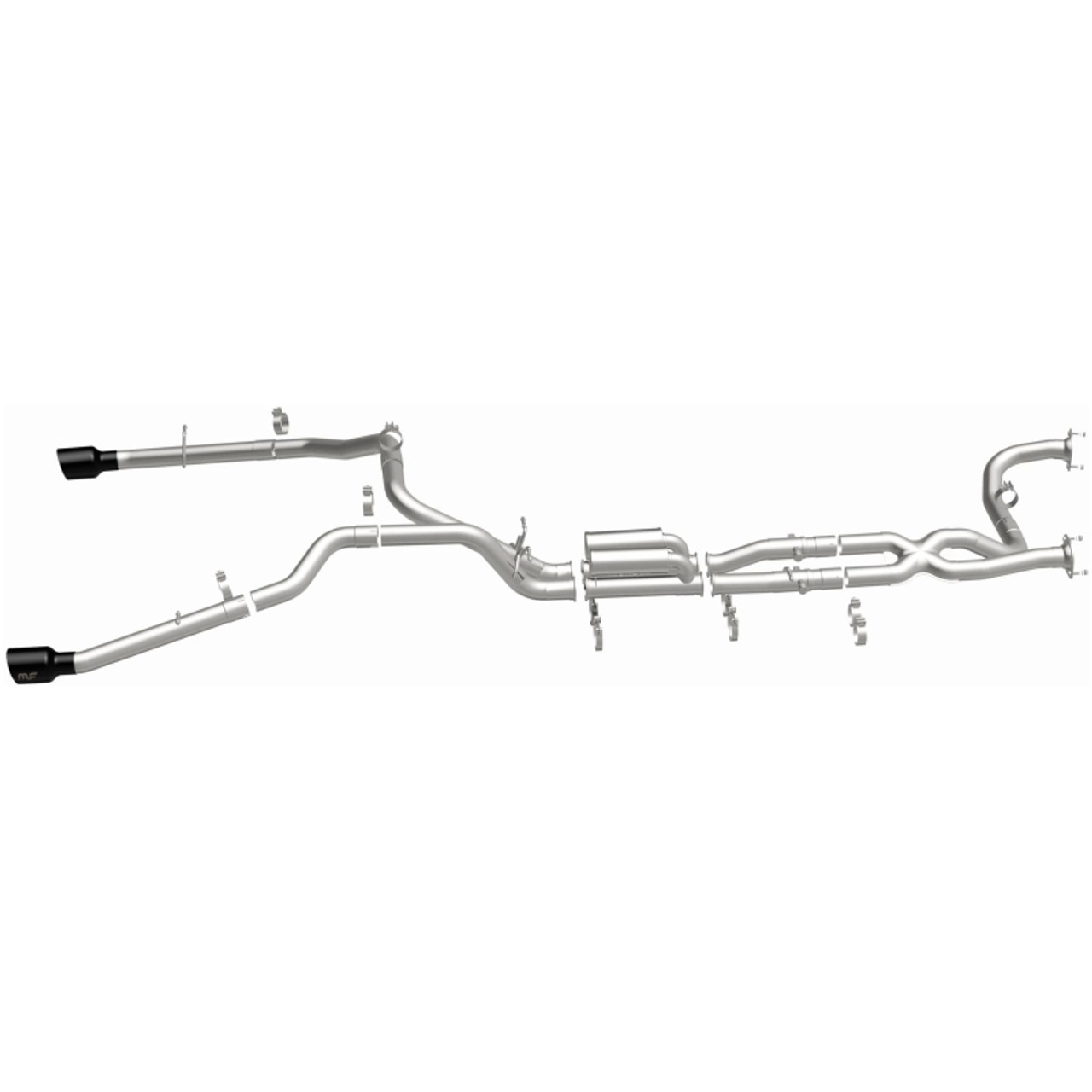 Magnaflow 2020+ Chevrolet Silverado 2500/3500HD Street Series Cat-Back Performance Exhaust System - 19704 Photo - out of package