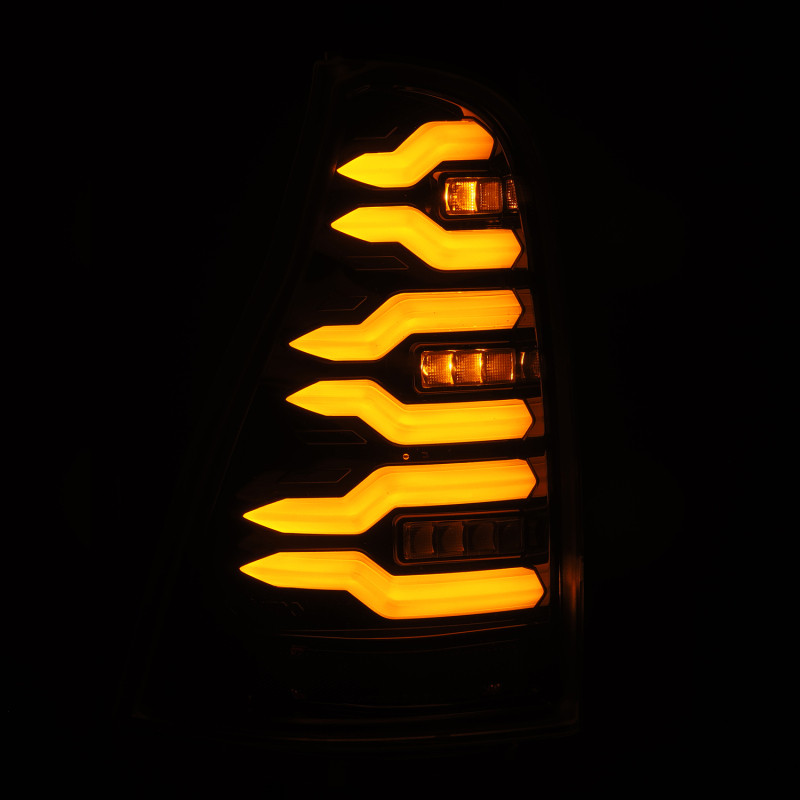 AlphaRex 03-09 Toyota 4Runner LUXX-Series LED Tail Lights- Black - 690070 User 7