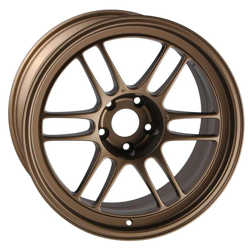 Enkei RPF1 17x8 5x114.3 45mm Offset 76mm Bore Bronze Wheel 05-07 STI/06-10 Civic Si - 3797806545BP Photo - Primary